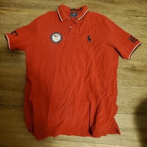 Polo by Ralph Lauren Men's Red Polo Shirt